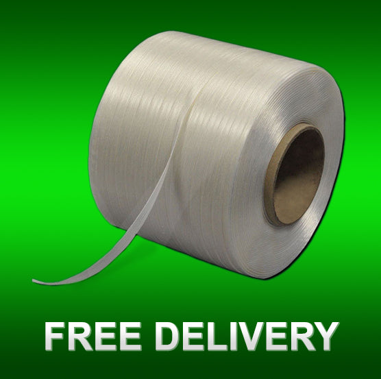 Baling Tape, 13mm x 500M, 4 Roll: €127.00 per Box / €32.00per Roll / €0.065per Metre